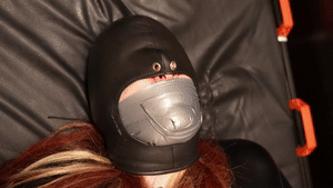 bondagecrossdresser.com - Spread & Edged on the Bondage Bed thumbnail