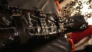 bondagecrossdresser.com - Strict Bound in the Mummybag thumbnail